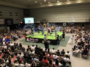 エディオンアリーナ大阪(大阪府立体育会館)第2競技場【プロレス】座席キャパ1